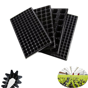 Plateau de germination en plastique à 21, 32, 50, 66, 72, 98, 105, 128, 200 cellules pour semis et pépinière - Product Image 1