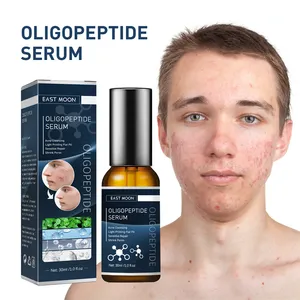 Oost Moon 30Ml Mannelijk Gezicht Oligopeptide Serum Acne Roodheid Jeukt Het Verwijderen Van Poriën Krimpend Gezichtsserum Voor Mannen