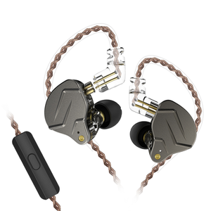 Audífonos KZ ZSN Pro <span class=keywords><strong>1DD</strong></span>+<span class=keywords><strong>1BA</strong></span> con Tecnología Híbrida Profesional, Unidad Híbrida de Hierro Anular, Audífonos Intrauditivos con Cable, HiFi, Bajos, Metálicos, con Micrófono - Product Image 1