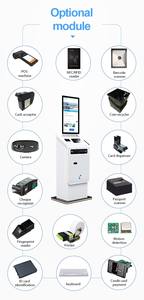 מסך מגע מסך מסך מגע עצמי להגיש פדיון תשלום kiosks atm מכונת מזומנים מחזר kiosk - Product Image 6