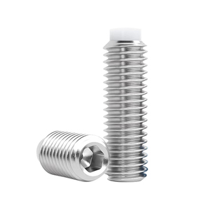 Metric system 304 Stainless Steel Hex Socket Set Screw Stud With POM Flat Anti Scratch Tip Fastener Manufacturer Wholesale Price - Product Image 6