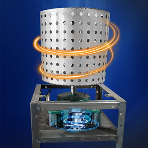 Commercial Kitchen Stainless Steel Food Dehydrator Spin Dryer for Vegetables Water Degreaser 220V Motor Coconut <b>Juice</b> <b>Machine</b> - Product Image 3