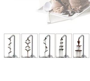 Machine à pulvérisation de chocolat liquide en cascade avec cœur PLC en acier inoxydable, garantie 1 an, machine à pulvérisation de caoutchouc liquide - Product Image 5