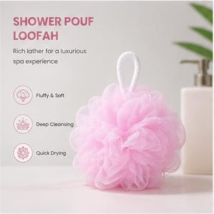 Ensemble de 3 accessoires de spa pratiques : masseur, gant de bain exfoliant, ceinture de massage, éponge de douche pour l'élimination de la boue, articles de bain - Product Image 6