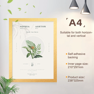 A3 A4 PVC Magnetic <b>Photo</b> <b>Frame</b> Business License Certificate Display <b>Frame</b> Cross-border Picture File Magnetic Display <b>Frame</b> - Product Image 2