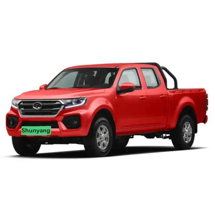 2022 Changcheng used car red practical 5-seat pickup 2.0T 6-speed MT front rear drive chassis drive cruise control system