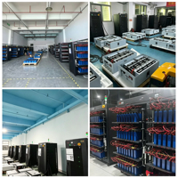 Système de stockage d'énergie tout-en-un YUTANDA empilable 5 kWh, batterie LiFePO4 51,2 V 100 Ah avec onduleur 5 kW pour usage domestique
