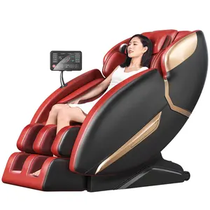 OEM 2022 ihracat çin lüks ucuz fiyat 8D sıfır yerçekimi tam vücut elektrikli masaj koltuğu hoparlör ile