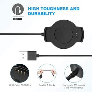 Cargador y Cable de Carga USB (Material TPE) para <span class=keywords><strong>Watch</strong></span> <span class=keywords><strong>2</strong></span> Classic/Sport/2018/WiFi/<span class=keywords><strong>4G</strong></span>/Pro/ Design - Product Image 2
