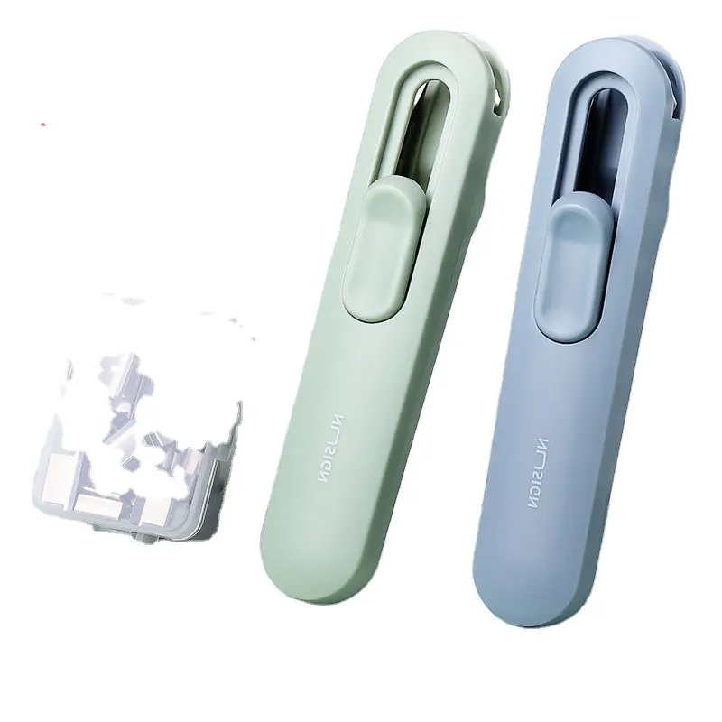 deli NS085 Nusign loopback stapler document binding tool paper clip typewriter office school stationery high quality