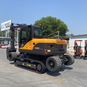 XINIU rinoceronte X120 plus 10 tonWheel-cingolato escavatore idraulico piccola macchina scavatrice Mini escavatore per la vendita - Product Image 2