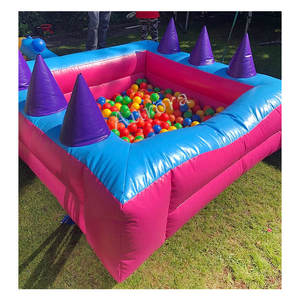 彩色充气游泳池与<span class=keywords><strong>zorb</strong></span>球充气儿童球池与空气杂耍出售 - Product Image 2