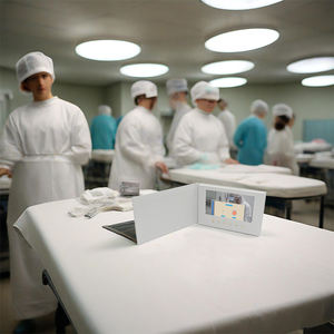 Opuscolo di introduzione del prodotto aziendale da 7 pollici articoli promozionali per l'ospedale aziendale con schermo Lcd carta da gioco Video invito - Product Image 2