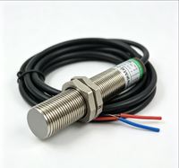Capteur magnétique à effet Hall Syvbo ZJWKM12-10-ZJ/K(ZJK) M12, 10 mm, 0~250 V AC/DC, IP67, 2 fils, interrupteur NO