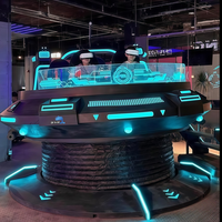 Simulateur UFO 9D VR, machine de jeu d'arcade, simulateur de réalité virtuelle à 5 sièges, parc VR, chaise de réalité virtuelle