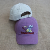Casquette de baseball en coton délavé vintage en gros, broderie personnalisée, casquette 6 panneaux style papa, visière incurvée, casquettes décontractées non structurées unisexe