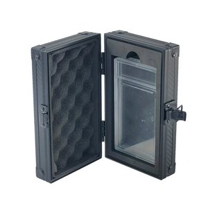 Étui pour cartes à collectionner en fibre de carbone pour le rangement des cartes gradées PSA BGS CGC - Product Image 1