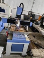 Machine de gravure sur métal 6060, routeur CNC à adsorption sous vide 600x600mm, machine de fraisage CNC pour la fabrication de moules