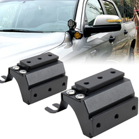 Support de fixation rapide pour montant A de véhicule tout-terrain, sans perçage, pour feux de travail LED tout-terrain Toyota Tundra