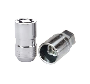 Yh1694 xe bánh xe Lug Nuts 14x1.5 đóng lốp rim Tuner thép với Chrome kết thúc - Product Image 1