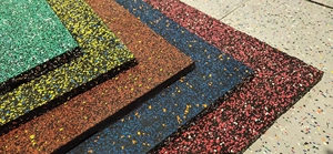 Chống trượt trong nhà ngoài trời phòng tập thể dục cao su Mat sân chơi gạch lát sàn cao su - Product Image 2