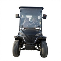 La dernière voiturette de golf électrique tout-terrain 3-4 places avec batterie au lithium certifiée CE et DOT, 30-50 km/h, compatible avec les véhicules de club
