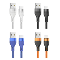 Cable USB-A de 60W 3A, Nuevo Cable USB Tipo-C 3.0 con Conector de Nailon Trenzado, Carga Rápida de 3A, Conductor de Cobre Puro, Nuevo Estándar 2026