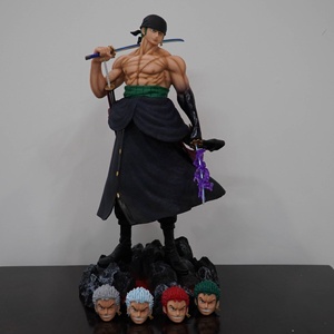 Figura <span class=keywords><strong>de</strong></span> acción <span class=keywords><strong>de</strong></span> una pieza, figura <span class=keywords><strong>de</strong></span> <span class=keywords><strong>Anime</strong></span>, juguete para niños, película, vinilo, figura <span class=keywords><strong>de</strong></span> colección, 50cm, Roronoa Zoro, adornos <span class=keywords><strong>de</strong></span> escritorio <span class=keywords><strong>de</strong></span> alta calidad - Product Image 6
