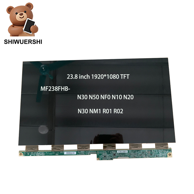 Wholesale Original New A+ 23.8" Lcd Glass Screen Panel MF238FHB N30 N50 MT238FHB N10 DV238FHB N20 N30 NM1 R01 R02 Replacement