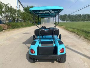 Voiturette de golf électrique 72V 4 places avec batterie au lithium et remorques - Product Image 4
