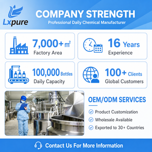 Lxpure OEM 700ml Liquide Nettoyant WC au <span class=keywords><strong>Bicarbonate</strong></span> <span class=keywords><strong>de</strong></span> <span class=keywords><strong>Soude</strong></span> Formule Épaisse Élimination Puissante des Taches Désinfection Longue Durée pour Cuvette <span class=keywords><strong>de</strong></span> Toilettes - Product Image 5