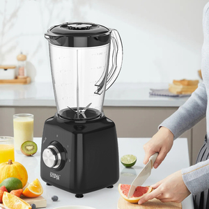 Chiến Thắng Sao ST-5373-L Có Thể Sạc Lại 2 Trong 1 Tươi 1800Ml 150W Xách Tay Smoothie Điện Máy Ép Trái Cây Trộn Máy Xay Sinh Tố 12V DC Máy Xay Sinh Tố - Product Image 3