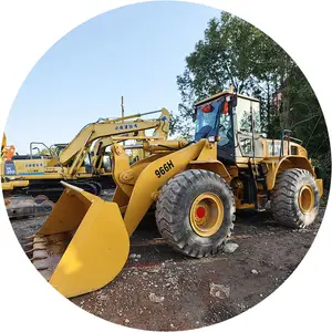 Second hand machine equipment caterpillar 966H cheap front loader price/used cat charger 966h for hot sale