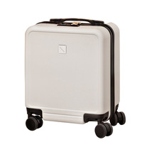 Valise de voyage Spring Airlines 14 pouces, mini-valise à roulettes avec serrure à combinaison, personnalisable avec logo