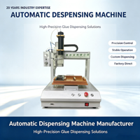 Robot de distribution automatique de colle silicone pour bureau - Scellage et collage adhésifs de haute précision pour applications industrielles