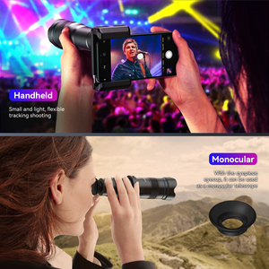 Télescope monoculaire portable en métal chaud, zoom <span class=keywords><strong>36x</strong></span>, objectif de téléphone pour téléphone portable avec trépied - Product Image 3