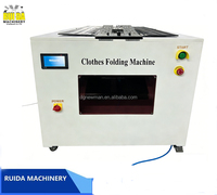 Machine à plier et à emballer entièrement électrique pour t-shirts, jupes et pantalons, rapide, plieuse de t-shirts/plieuse de linge et automatique