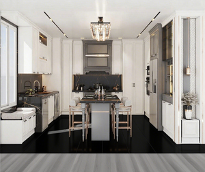 Conceptions d'armoires de cuisine intelligentes de luxe à grande échelle de haute qualité - Product Image 2