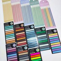2400 feuilles de notes autocollantes multifonctions modernes, personnalisables, marque-pages, onglets, bloc-notes, Post-it, papeterie esthétique