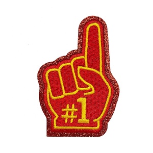 Bán Buôn Sắt Trên Vá Con Dấu Nhiệt Thêu Các Bản Vá Lỗi Kansas Thành Phố Kc Trưởng Thêu Đính Biểu Tượng Phù Hiệu Cho Quần Áo/Quần Jean - Product Image 5