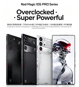 Téléphone de jeu Red Magic 10S Pro 5G 144Hz 520Hz avec gâchettes latérales, refroidissement ICE-X Liquid Metal 2.0, Snapdragon 8 Elite - Product Image 6