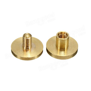 Đồng thau Mạ Nam Nữ Chicago Binding Bài Cuốn Sách Vít - Product Image 2