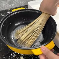 2 Paket Sikat Wok Bambu Buatan Tangan Gaya Cina 100% Alami Ganzhou Bebas Logam Ramah Lingkungan Pembersih Terisolasi untuk Besi Cor Karbon