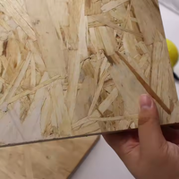 Panneaux OSB3 18mm 1220x2440mm, panneaux de contreplaqué OSB imperméables pour la construction de cloisons intérieures de magasins commerciaux, travaux de modernisation