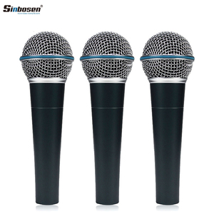 Micrófono de mano con cable B-58A Micrófono mezclador profesional de micrófono de estudio vocal - Product Image 3