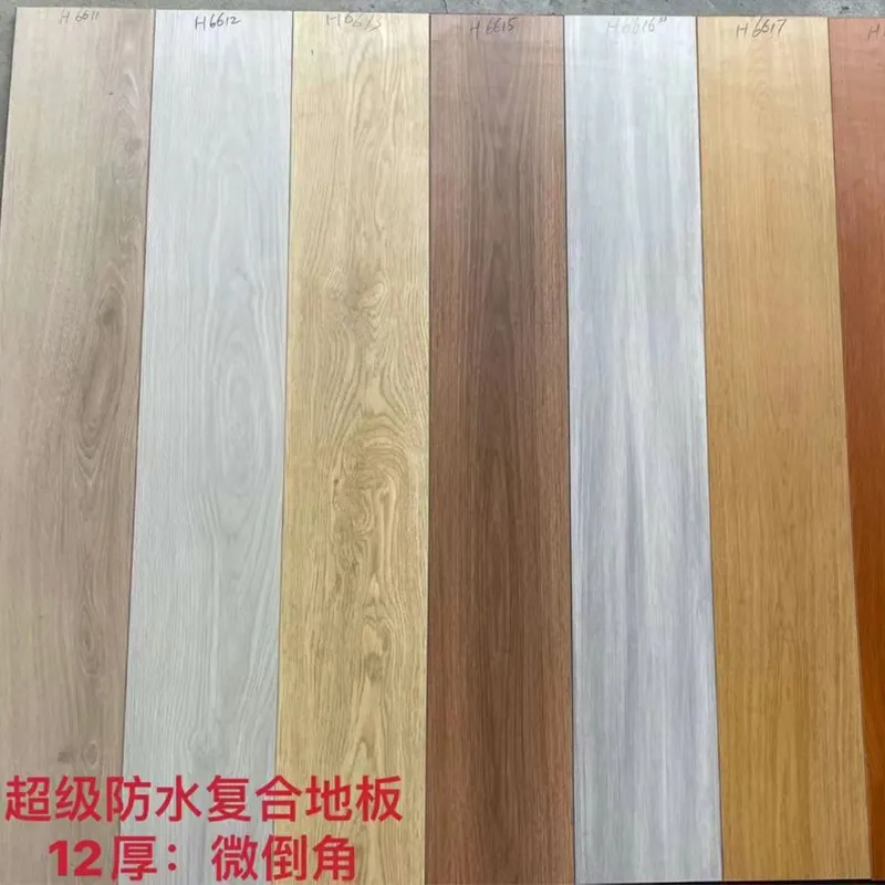 Hengxin 4 mét sang trọng Vinyl sàn gạch PVC gỗ không thấm nước SPC Laminate sàn