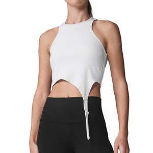 เสื้อกล้ามผู้หญิงคุณภาพสูง ระบายอากาศได้ดี รุ่นใหม่ล่าสุด พรีเมียม สำหรับฤดูร้อน สีขาว - Product Image 1