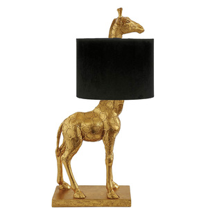 Lampe <span class=keywords><strong>girafe</strong></span> dorée Antique <span class=keywords><strong>en</strong></span> résine, impression personnalisée, produit de luxe, thème Animal, table de chevet, luminaire décoratif d'intérieur, existe <span class=keywords><strong>en</strong></span> plusieurs couleurs - Product Image 2