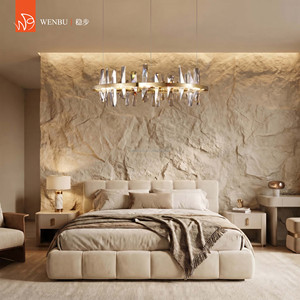 โคมไฟระย้าคริสตัล K9 รุ่นใหม่สุดหรูสำหรับวิลล่า โรงแรม และห้องนั่งเล่น - Product Image 4