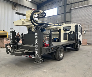 BDMCZ-200 Plateforme <span class=keywords><strong>de</strong></span> <span class=keywords><strong>forage</strong></span> montée sur véhicule tout-terrain Portable Puissante pour puits d'eau productifs Construction géotechnique <span class=keywords><strong>Pompe</strong></span> - Product Image 4